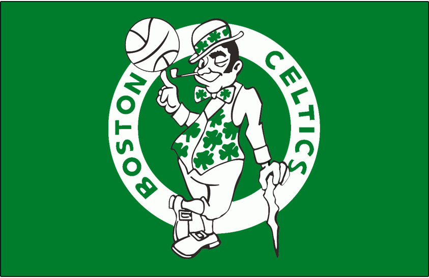 Boston Celtics 1974-1996 Primary Dark Logo fabric transfer